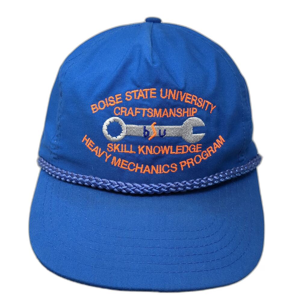 Sportcap 5 Panel Blue One Size Boise State University Mechanics Program Hat